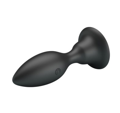 Korek analny z przyssawką wibrująca wtyczka 10cm