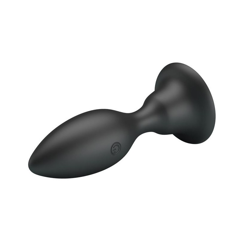 Korek analny z przyssawką wibrująca wtyczka 10cm Korek analny z przyssawką wibrująca wtyczka 10cm