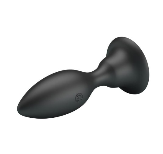 Korek analny z przyssawką wibrująca wtyczka 10cm