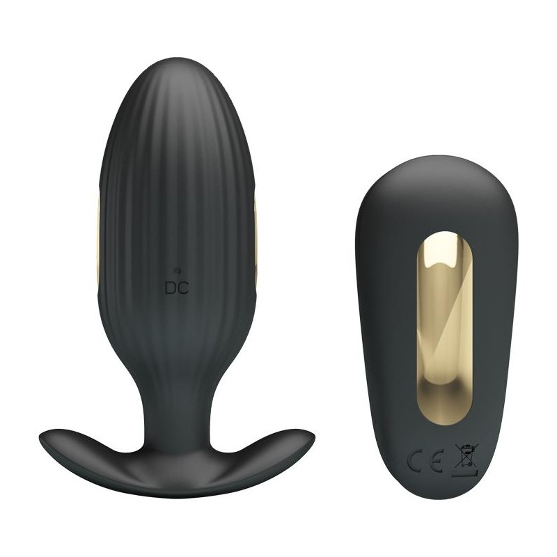 Elektrostymulacja korek plug analny wibrujący 9cm Elektrostymulacja korek plug analny wibrujący 9cm