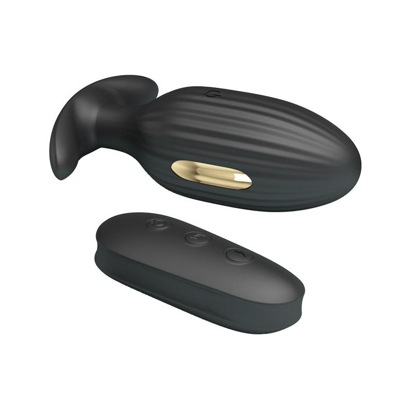 Elektrostymulacja korek plug analny wibrujący 9cm Elektrostymulacja korek plug analny wibrujący 9cm