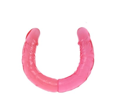 Dildo realistyczne wyginane długie podwójne 36cm