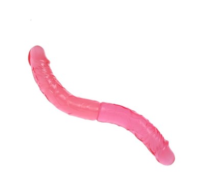 Dildo realistyczne wyginane długie podwójne 36cm