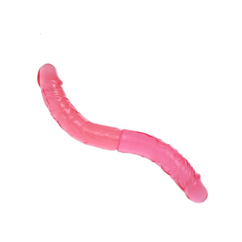 Dildo realistyczne wyginane długie podwójne 36cm