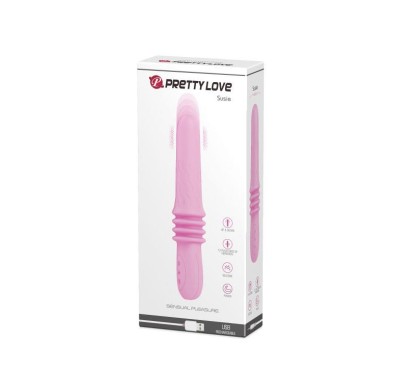 Gładki wibrator ruch posuwisty 12 trybów usb 25cm Gładki wibrator ruch posuwisty 12 trybów usb 25cm