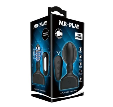 Duży korek analny pompowany powiększany usb 11cm Duży korek analny pompowany powiększany usb 11cm