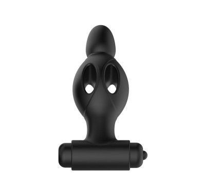 Mocny wibrujący korek analny 10 trybów 11cm sex Mocny wibrujący korek analny 10 trybów 11cm sex