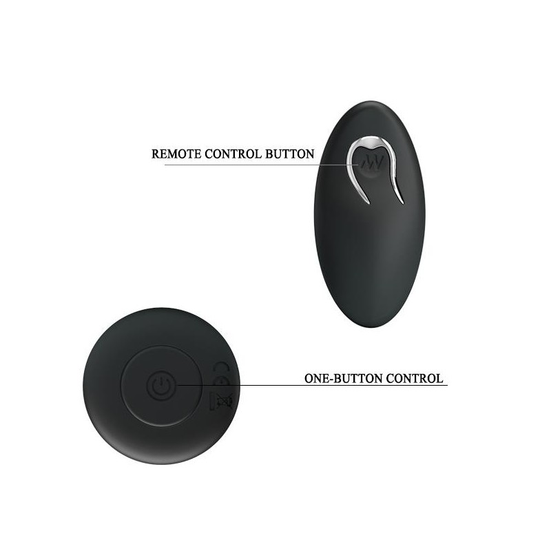 Mini penis korek analny wibrujący na pilota 12cm Mini penis korek analny wibrujący na pilota 12cm