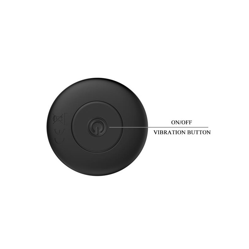 Smukły klasyczny korek analny plug wibrujący 12cm Smukły klasyczny korek analny plug wibrujący 12cm