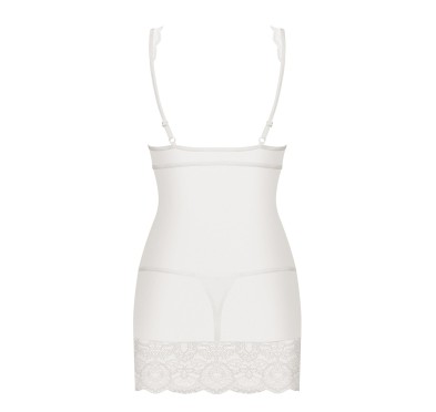 Biała sex koszulka komplet stringi obsessive l/xl Biała sex koszulka komplet stringi obsessive l/xl