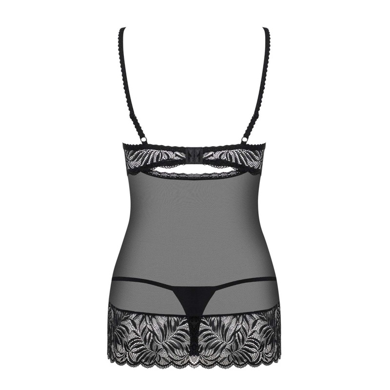 Koszulka stringi komplet babydoll obsessive l/xl Koszulka stringi komplet babydoll obsessive l/xl