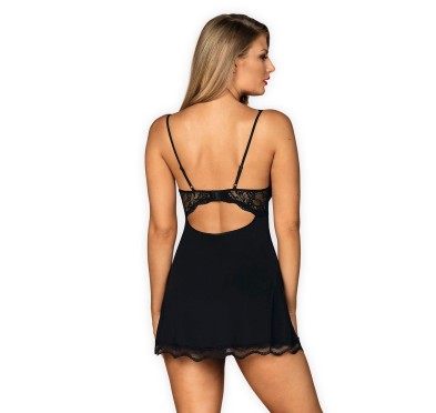 Komplet babydoll koszulka stringi obsessive l/xl