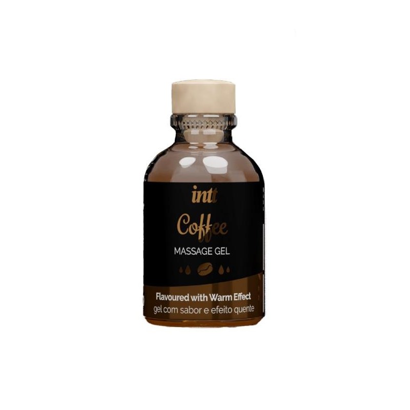 Jadalny rozgrzewający żel do masażu 75ml kawa Jadalny rozgrzewający żel do masażu 75ml kawa