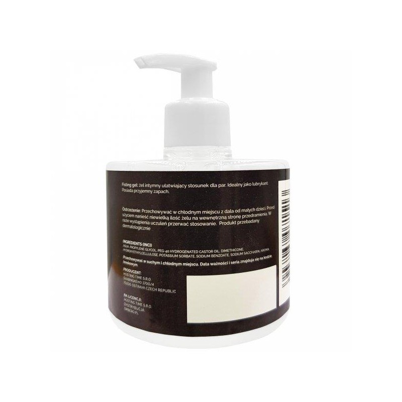 Gęsty mocny rozluźniający żel analny fisting 300ml Gęsty mocny rozluźniający żel analny fisting 300ml