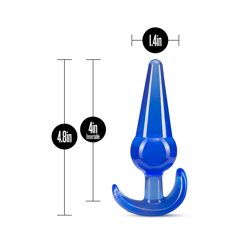 B YOURS LARGE ANAL PLUG BLUE