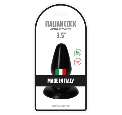 Korek analny plug sex zatyczka na przyssawce 9cm Korek analny plug sex zatyczka na przyssawce 9cm