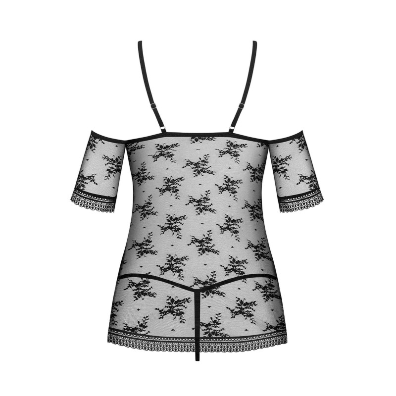 Komplet koszulka babydoll stringi obsessive l/xl Komplet koszulka babydoll stringi obsessive l/xl
