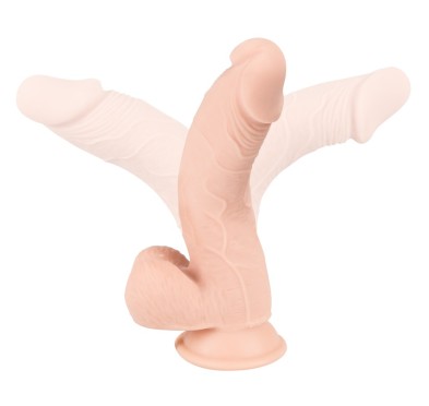 Dildo wyginane realistyczny penis członek sex 24cm Dildo wyginane realistyczny penis członek sex 24cm
