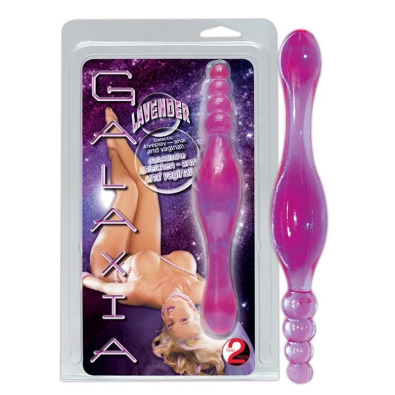 Sonda dwustronna waginalna analna dildo kulki 20cm Sonda dwustronna waginalna analna dildo kulki 20cm