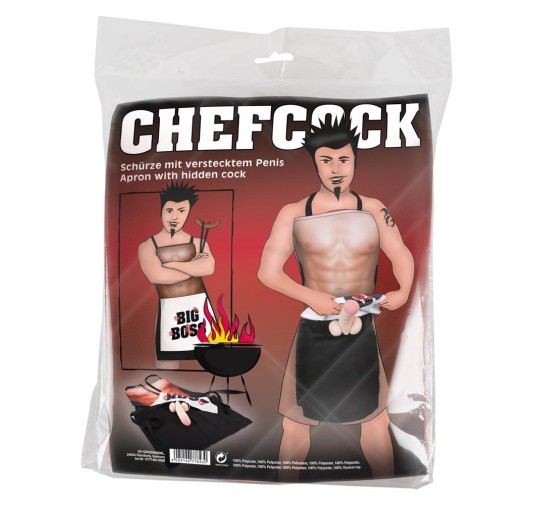 Fartuch fartuszek kuchenny z penisem członkiem