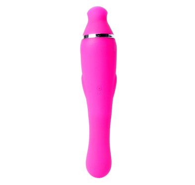 Masażer łechtaczki wibrator punktu g ssanie 20cm Masażer łechtaczki wibrator punktu g ssanie 20cm