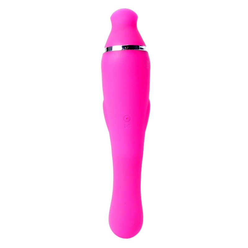 Masażer łechtaczki wibrator punktu g ssanie 20cm Masażer łechtaczki wibrator punktu g ssanie 20cm