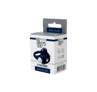 RINGS OF LOVE STIMU RING BLUE