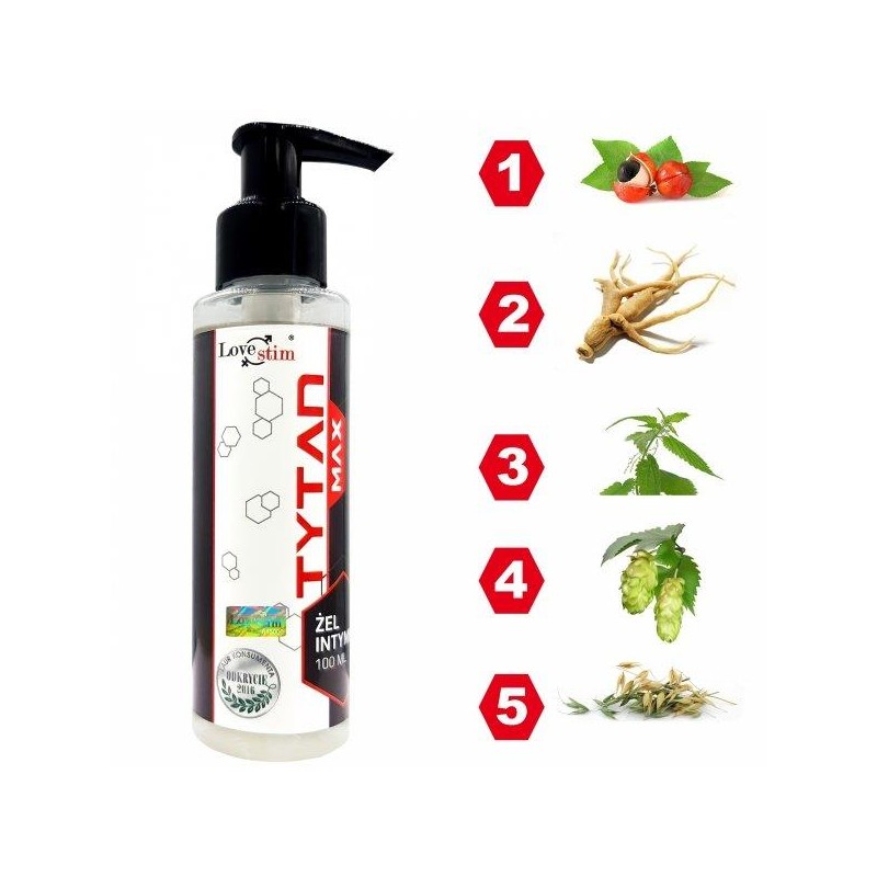 Żel intymny mocna erekcja pompuje krew 100 ml
