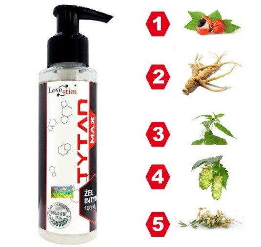 Żel intymny mocna erekcja pompuje krew 100 ml