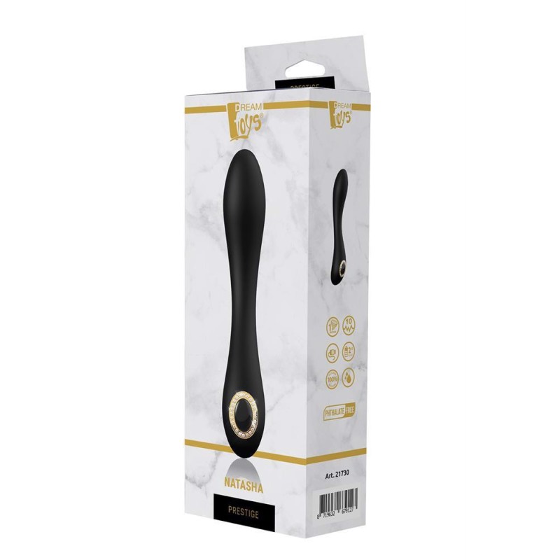 Smukły zgrabny klasyczny wibrator 20cm 7trybów usb Smukły zgrabny klasyczny wibrator 20cm 7trybów usb