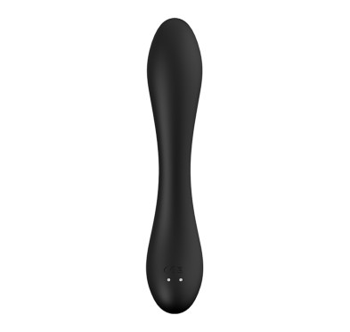 Smukły zgrabny klasyczny wibrator 20cm 7trybów usb Smukły zgrabny klasyczny wibrator 20cm 7trybów usb