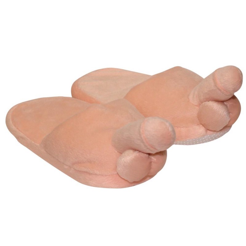 Kapcie miękkie pluszowe z penisem prezent 38-40 Kapcie miękkie pluszowe z penisem prezent 38-40