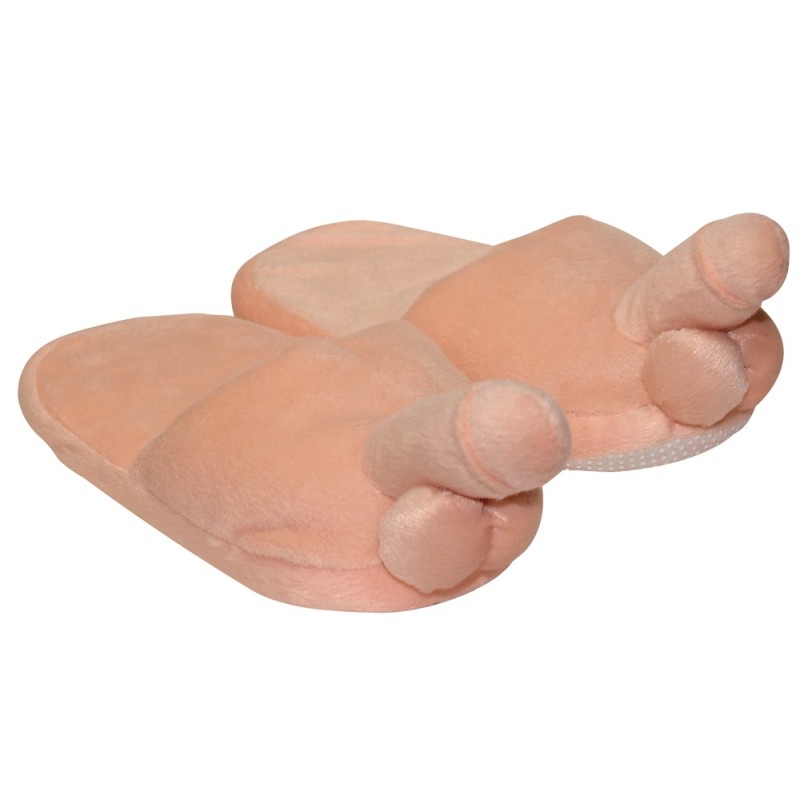 Kapcie miękkie pluszowe z penisem prezent 38-40 Kapcie miękkie pluszowe z penisem prezent 38-40