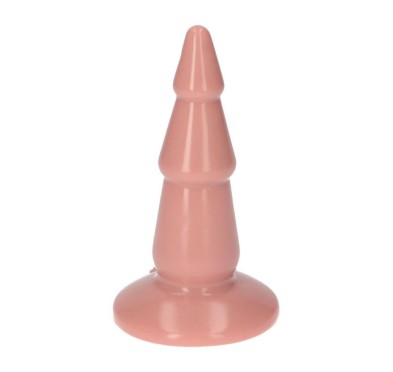 Korek plug analny stożek wieża z przyssawką 13cm