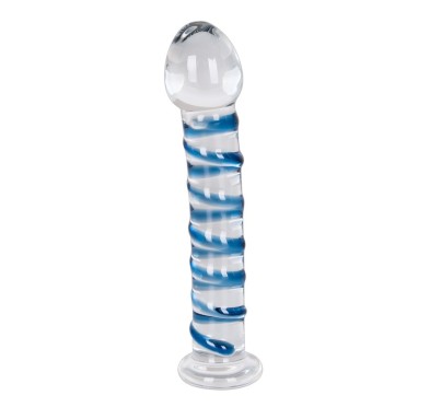 Arts Clair Bleu Glass Dildo