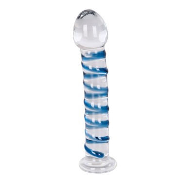 Arts Clair Bleu Glass Dildo