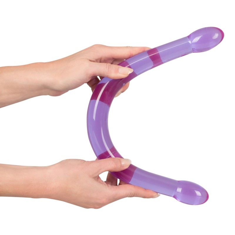 Silikonowe długie podwójne giętkie dildo 44 cm Silikonowe długie podwójne giętkie dildo 44 cm