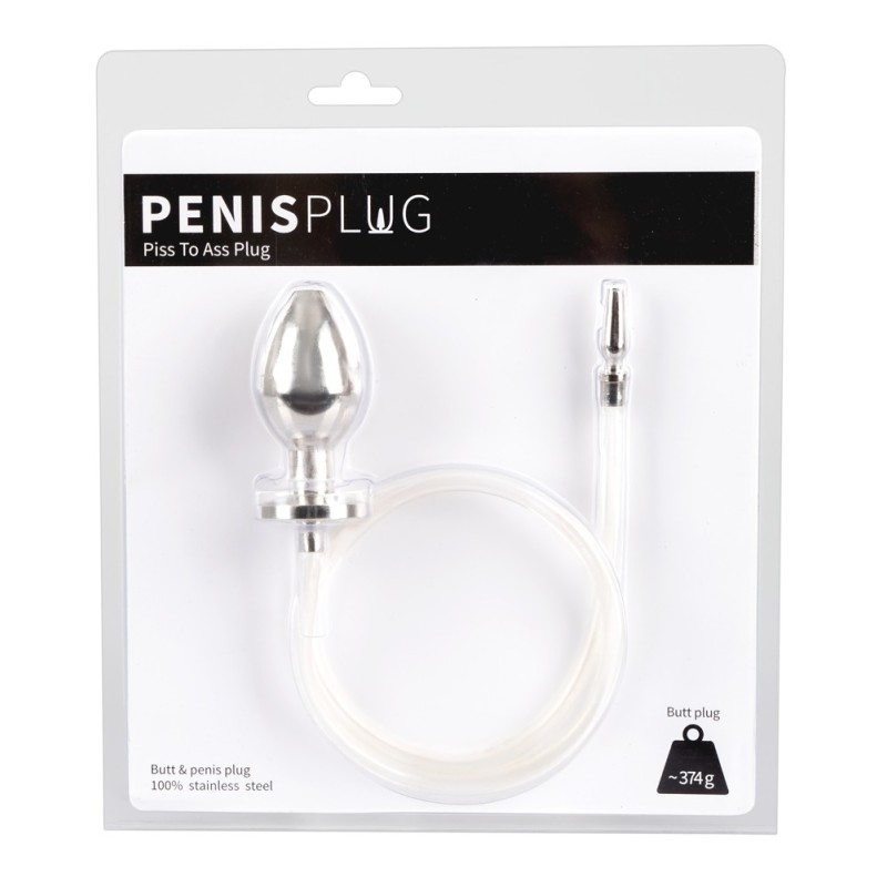 Korek analny tunel z plugiem do cewki pissing bdsm Korek analny tunel z plugiem do cewki pissing bdsm