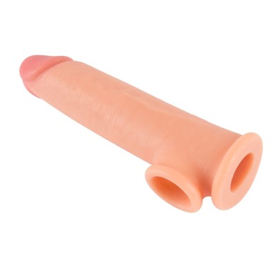 Realistyczna naturalna przedłużka penisa plus 5cm
