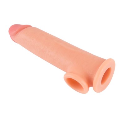 Realistyczna naturalna przedłużka penisa plus 5cm