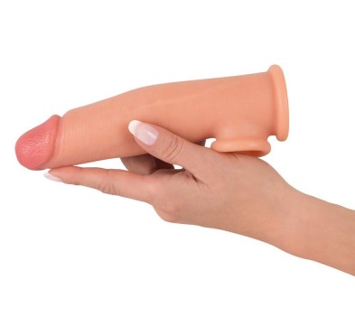 Realistyczna naturalna przedłużka penisa plus 5cm