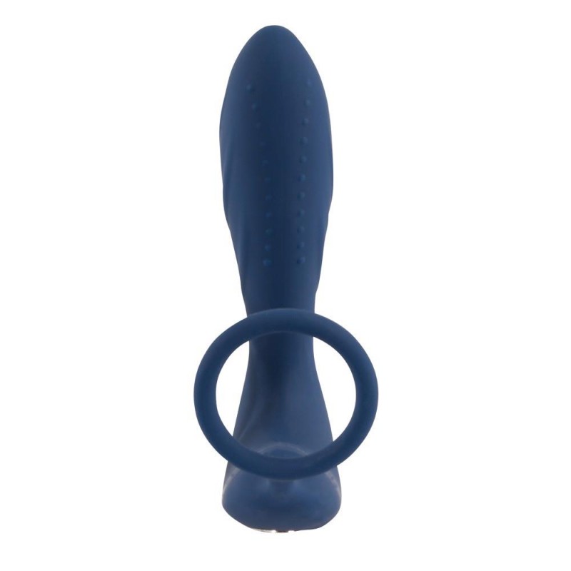 Wibrujące dildo analne ze stymulacja łechtaczki Wibrujące dildo analne ze stymulacja łechtaczki