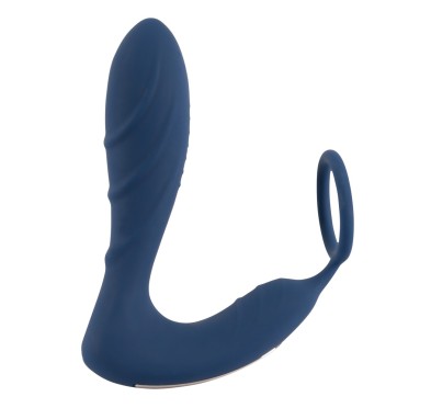 Wibrujące dildo analne ze stymulacja łechtaczki Wibrujące dildo analne ze stymulacja łechtaczki