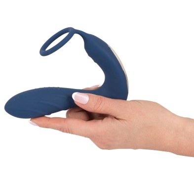 Wibrujące dildo analne ze stymulacja łechtaczki Wibrujące dildo analne ze stymulacja łechtaczki