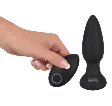 Black Velvets RC Vibrating Plu