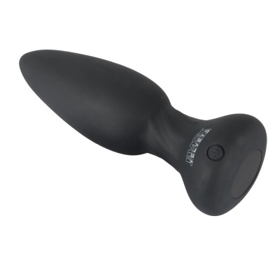 Wibrujący korek analny silikonowa zatyczka 14 cm