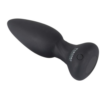 Wibrujący korek analny silikonowa zatyczka 14 cm