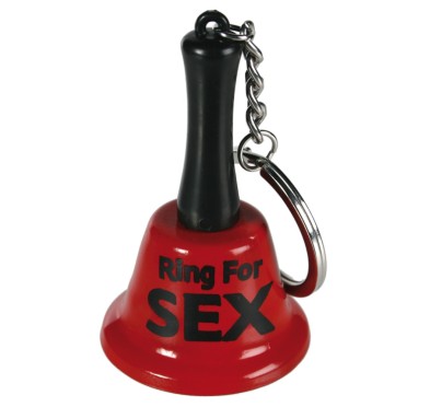 Breloczek Dzwonek Keyring Ring for Sex