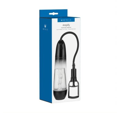 Pompka- Me You Us Amplify Pump Masturbator Clear/Black