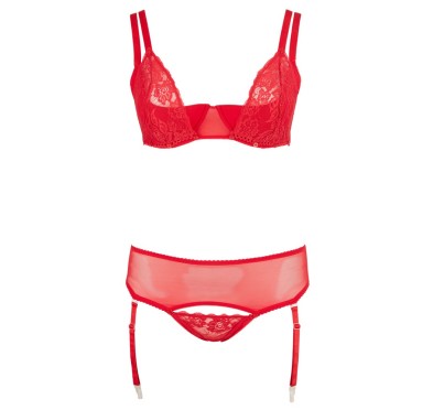 Bra Set red 95F/2XL
